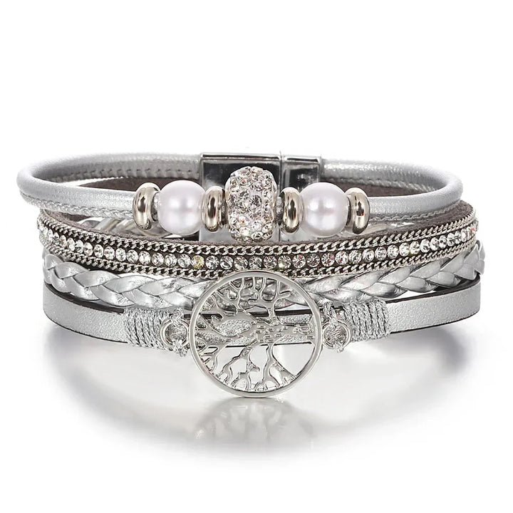 Baum des Lebens Strass Armband