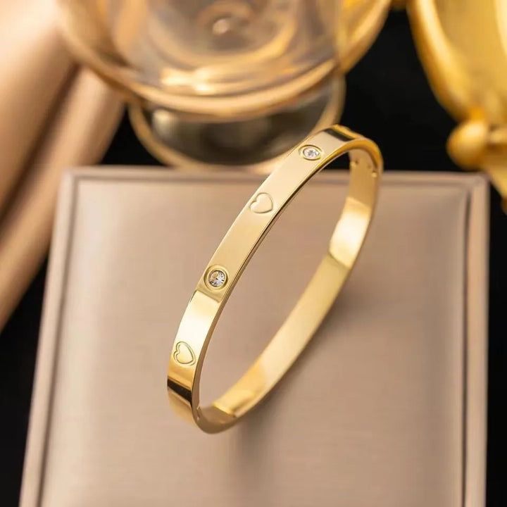 Elegante Kristallarmreifen