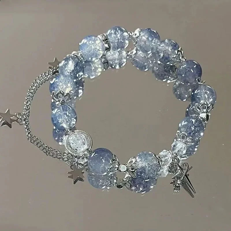 Stern Taschen Perlen Armband