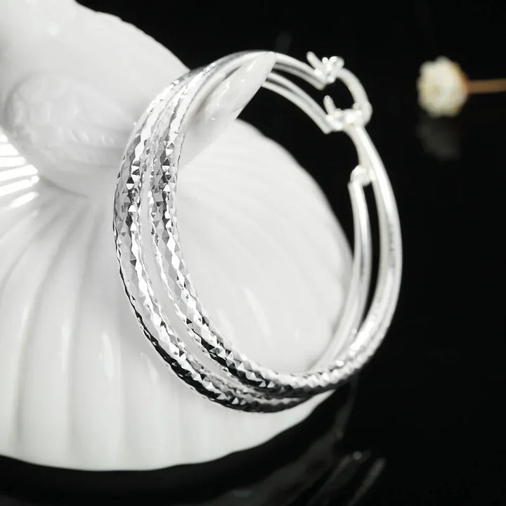 Sterlingsilber Creolen